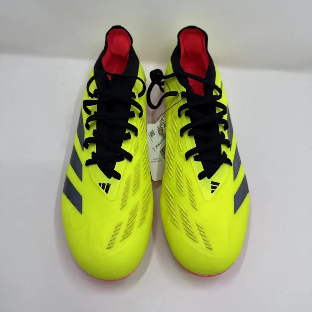 Adidas Predator 24 Pro FG 'Team Solar Yellow' IG7776 Soccer Men’s Size 9.5